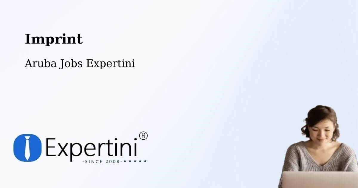 Imprint – Noord - Aruba Jobs Expertini