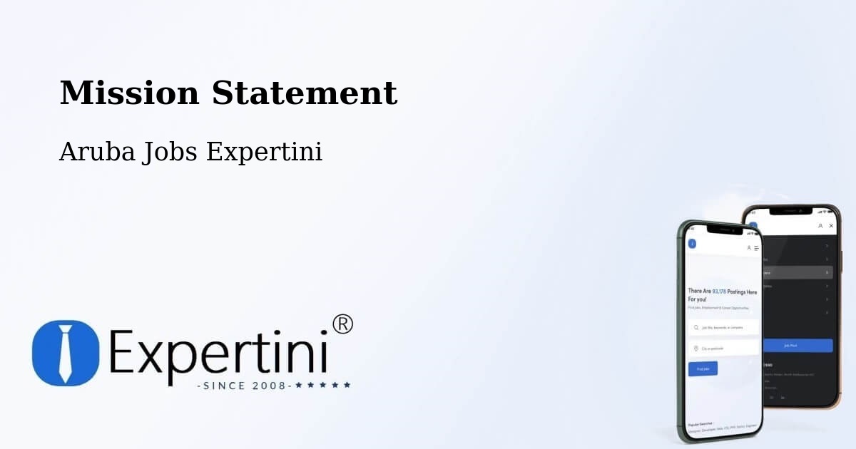 Corporate Mission – Noord - Aruba Jobs Expertini