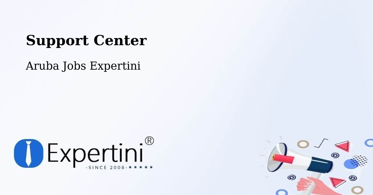Support Services – Noord - Aruba Jobs Expertini